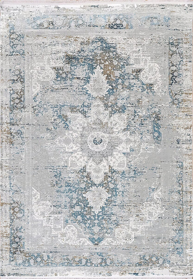 Dynamic Rugs Ruby 2161 Grey / Blue Rugs.