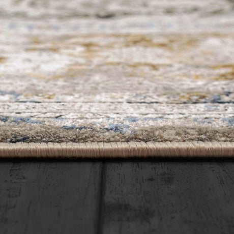 Dynamic Rugs Ruby 2185 Ivory/Grey/Gold Rug.