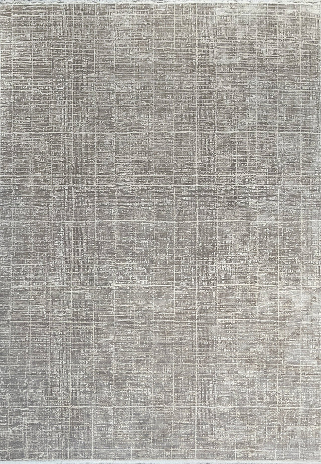 Dynamic Rugs Ruby 2188 Power Loomed Modern Grey/Ivory Rug