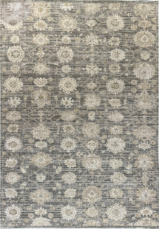 Dynamic Rugs Saffron 16616 Power Loomed Traditional Beige/Dark Grey Rug