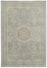 Dynamic Rugs Santana 10260 Power Loomed Traditional Blue/Beige Rug