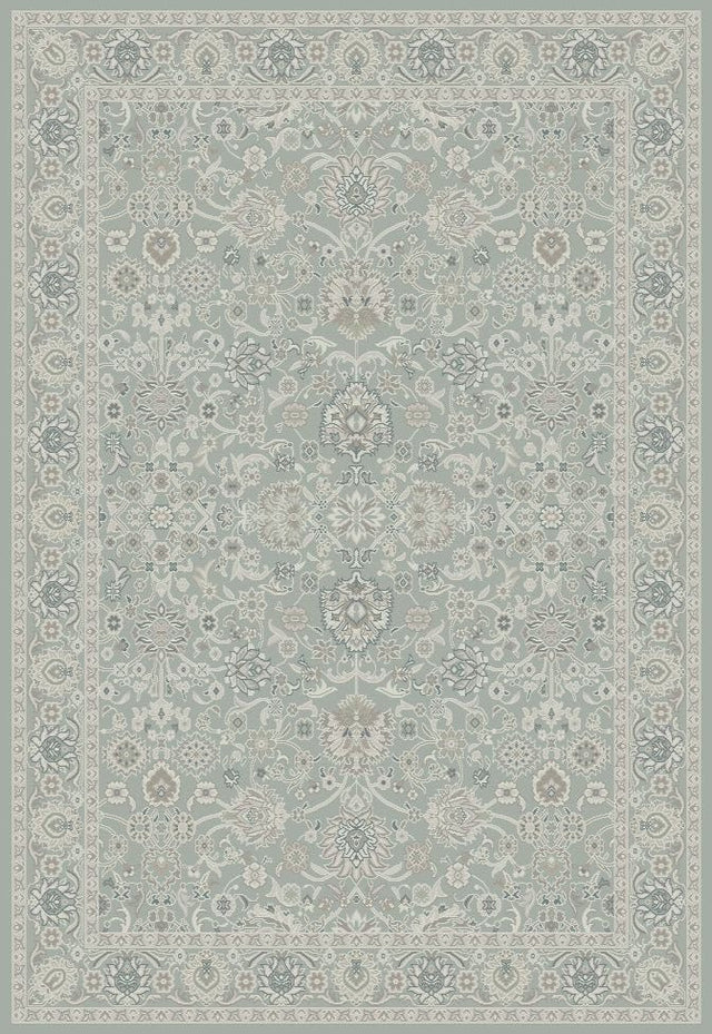 Dynamic Rugs Santana 10261 Power Loomed Traditional Grey/Blue Rug