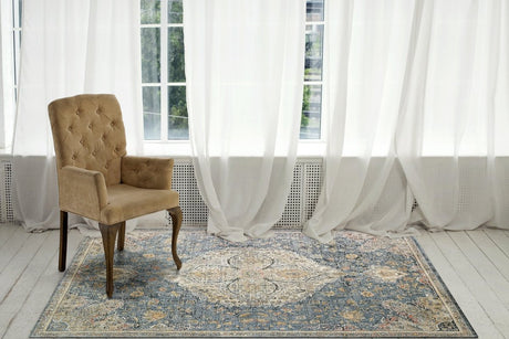 Dynamic Rugs Savoy 3576 Denim/Multi Rugs.