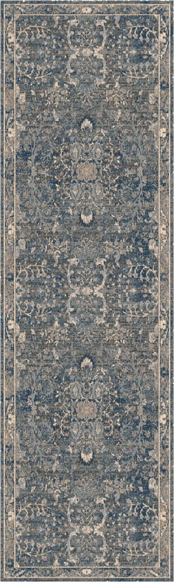 Dynamic Rugs Savoy 3585 Denim/Multi Rug.