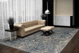Dynamic Rugs Savoy 3585 Denim/Multi Rug.