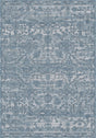 Dynamic Rugs Sequence 18510 Power Loomed Transitional Blue Rug