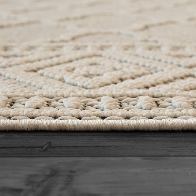 Dynamic Rugs Seville 3605 Ivory/Soft Grey Rug.