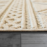 Dynamic Rugs Seville 3607 Ivory/Soft Grey Rug.