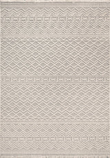 Dynamic Rugs Seville 3610 Ivory/Soft Grey Rug.