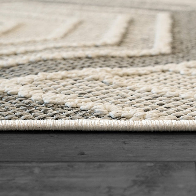 Dynamic Rugs Seville 3611 Ivory/Grey Rug.