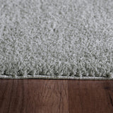 Dynamic Rugs Silky Shag 5900 Silver Rugs.