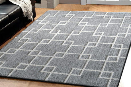 Dynamic Rugs Silky Shag 5901 Silver Rugs.