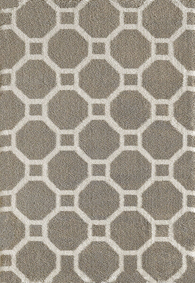 Dynamic Rugs Silky Shag 5903 Beige Rugs.