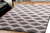 Dynamic Rugs Silky Shag 5904 White/Silver Rugs.
