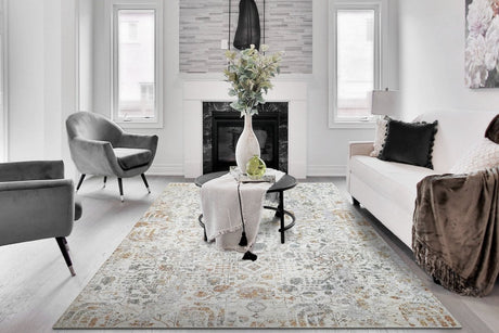 Dynamic Rugs Skyler 6714 Ivory/Multi Rug.