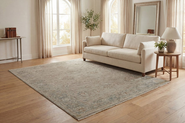Dynamic Rugs Solace 17921 Power Loomed Traditional Beige/Cream/Grey Rug