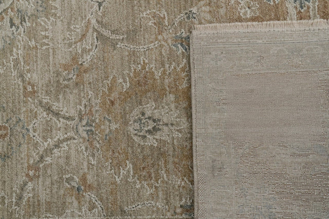 Dynamic Rugs Solace 17922 Power Loomed Traditional Cream/Grey/Rust Rug