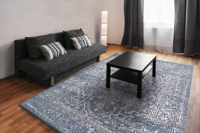 Dynamic Rugs Soma 6191 Denim/Ivory Rug.