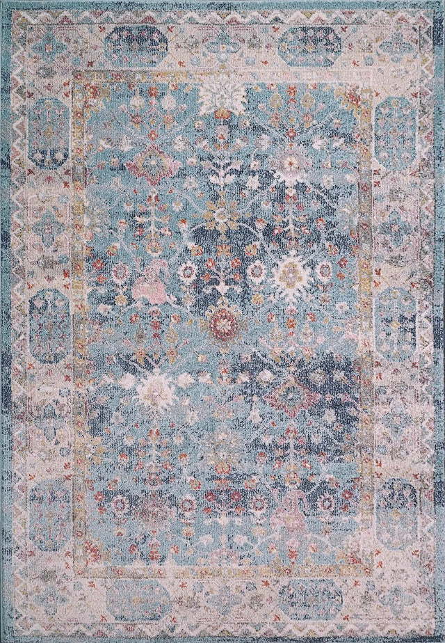 Dynamic Rugs Soma 6197 Blue/Multi Rug.