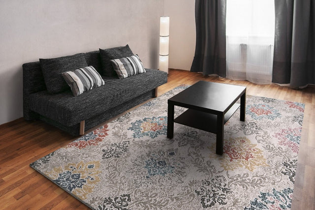 Dynamic Rugs Soma 6198 Ivory/Grey/Multi Rug.