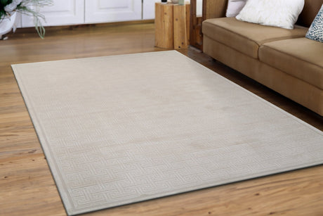 Dynamic Rugs Timeless 6922 Power Loomed Modern Beige Rug