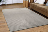Dynamic Rugs Timeless 6923 Power Loomed Modern Grey Rug