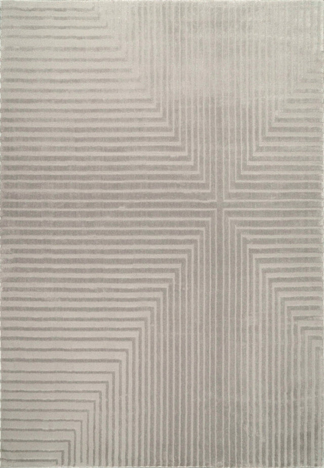 Dynamic Rugs Timeless 6923 Power Loomed Modern Grey Rug