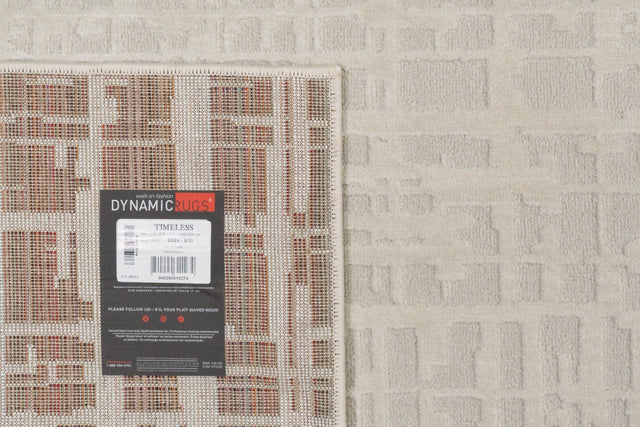 Dynamic Rugs Timeless 6928 Power Loomed Modern Beige/Ivory Rug