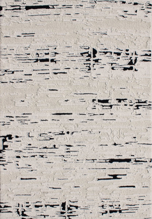 Dynamic Rugs Trono 5480 Black/White Rug.