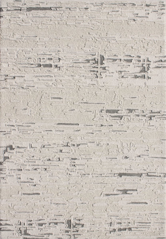 Dynamic Rugs Trono 5480 Ivory/Silver Rug.