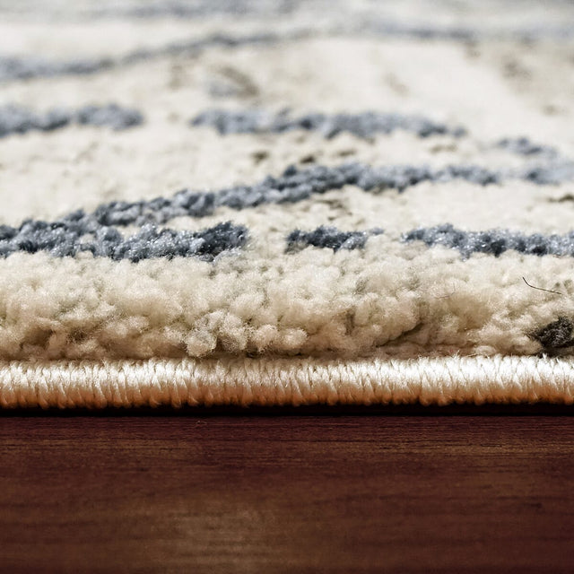 Dynamic Rugs Troya 4604 Ivory / Blue Rugs.