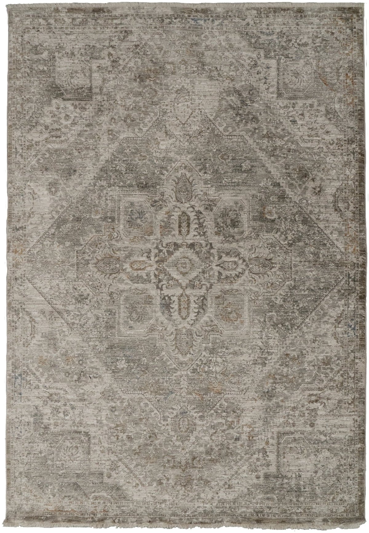 Dynamic Rugs Valeria 10524 Power Loomed Transitional Ivory/Beige/Multi Rug