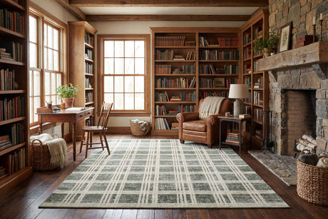 Dynamic Rugs Venedik 17774 Power Loomed Modern Green/Grey Rug