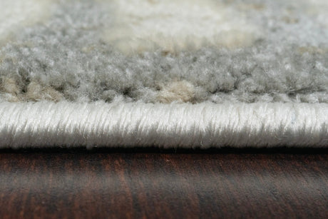 Dynamic Rugs Venedik 17775 Power Loomed Modern Cream/Grey Rug