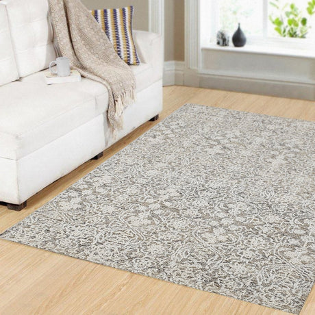 Dynamic Rugs Vigo 2044 Taupe/Ivory Rug.