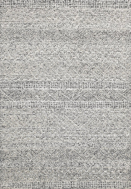 Dynamic Rugs Vigo 2046 Charcoal/Ivory Rug.