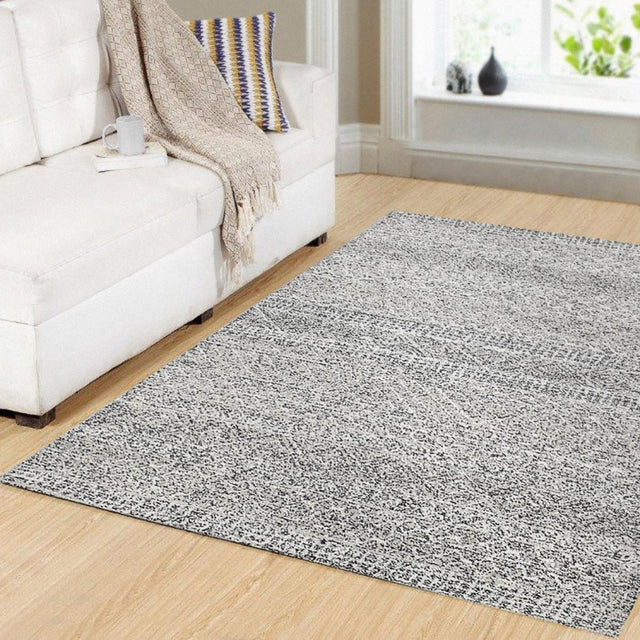 Dynamic Rugs Vigo 2046 Charcoal/Ivory Rug.