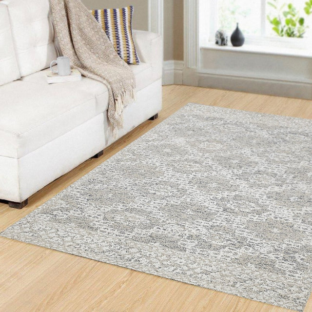 Dynamic Rugs Vigo 2047 Taupe/Ivory Rug.