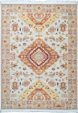 Dynamic Rugs Wade 18602 Power Loomed Transitional Taupe/Rust/Multi Rug - Rectangular