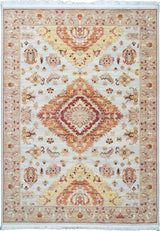 Dynamic Rugs Wade 18602 Power Loomed Transitional Taupe/Rust/Multi Rug