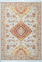 Dynamic Rugs Wade 18602 Power Loomed Transitional Taupe/Rust/Multi Rug