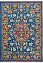 Dynamic Rugs Wade 18607 Power Loomed Traditional Navy/Red/Multi Rug - Rectangular