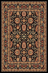 Dynamic Rugs Yazd 2803 Black  /  Black Rugs.