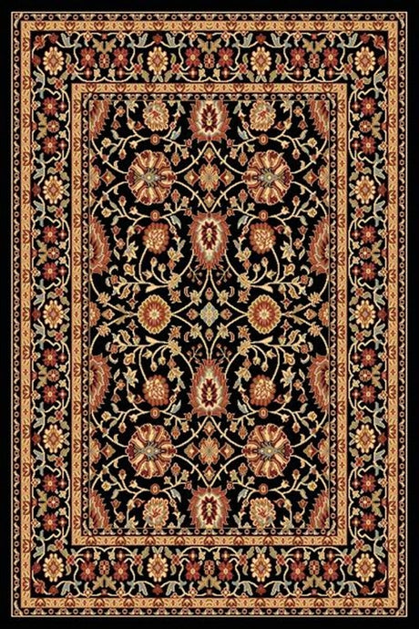 Dynamic Rugs Yazd 2803 Black  /  Black Rugs.