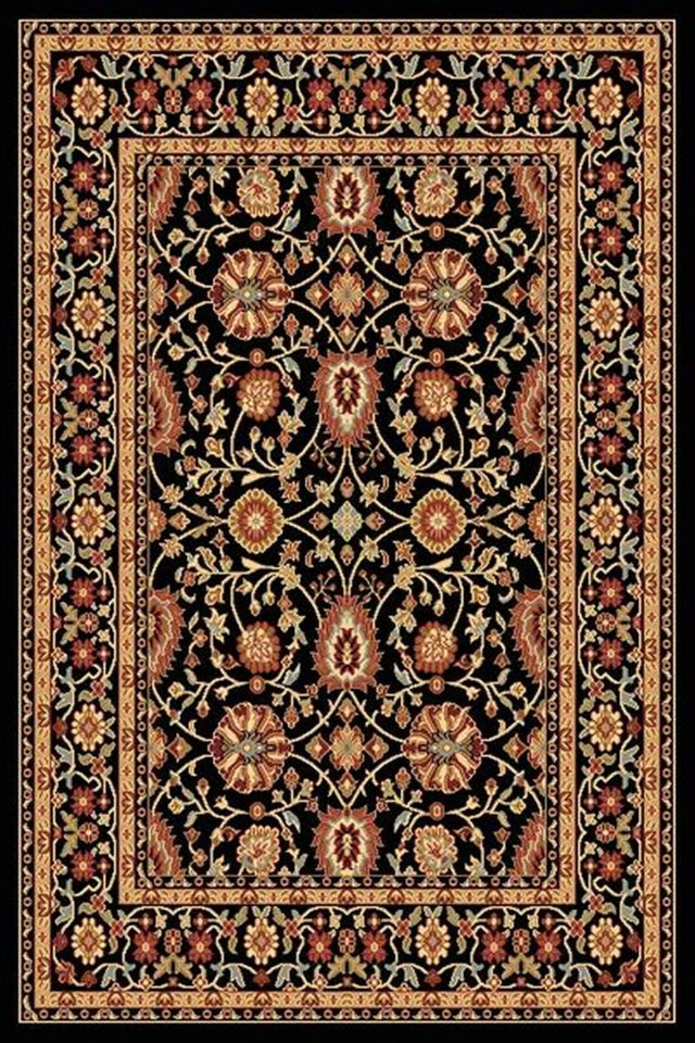 Dynamic Rugs Yazd 2803 Black  /  Black Rugs.