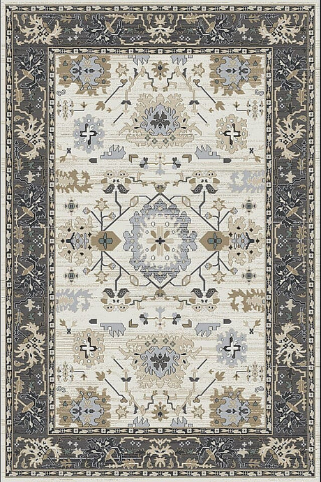 Dynamic Rugs Yazd 8531 Ivory / Grey Rugs.