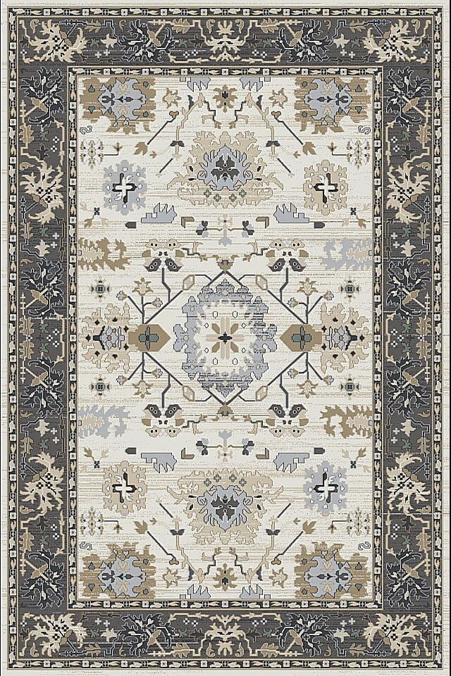 Dynamic Rugs Yazd 8531 Ivory / Grey Rugs.