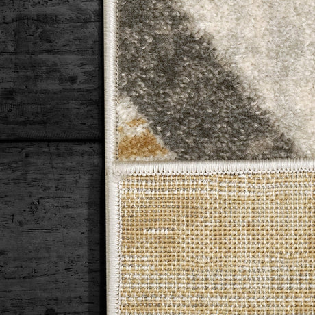 Dynamic Rugs Zahara 4415 Grey/Gold Rug.