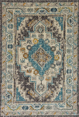 Dynamic Rugs Zodiac 6631 Beige/Grey Rug.