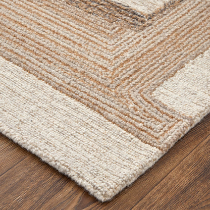 Feizy Pollock Plk8954F Ivory/Brown/Tan Area Rug